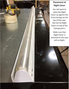 3WMH7565 NIGHT COVER INSTALLATION GUIDE 30E 35E OPEN DISPLAY