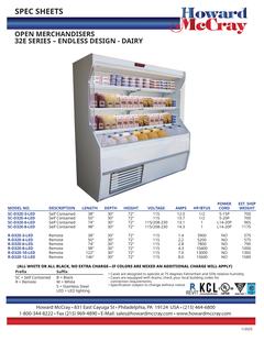 Open Dairy 32E Series