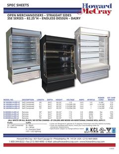 Open Dairy Lit Canopy 35E Series