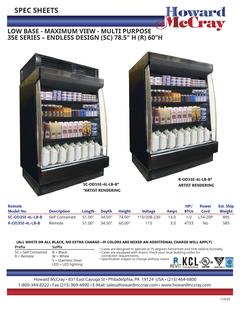 Open Dairy Low Boy 35E Series